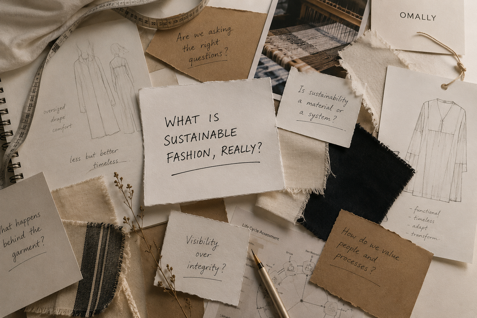 Designing the Unresolved #01: What is Sustainable Fashion, Really?