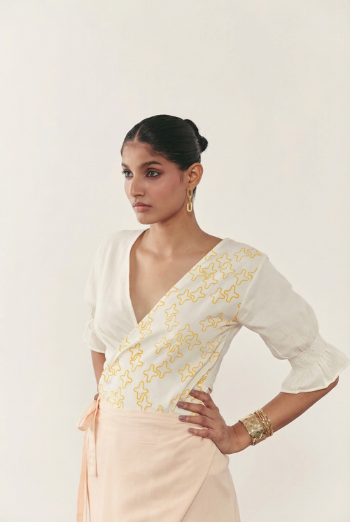 The Ally Wrap Top