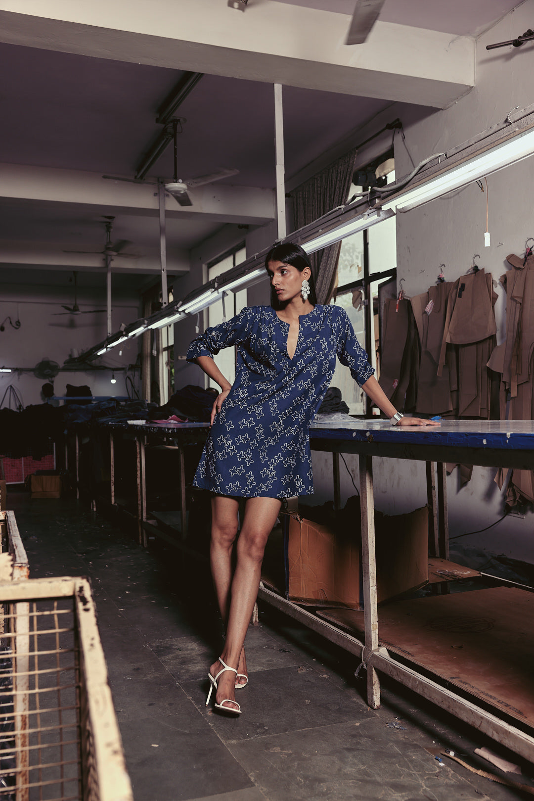 The Ease Pleat Dress