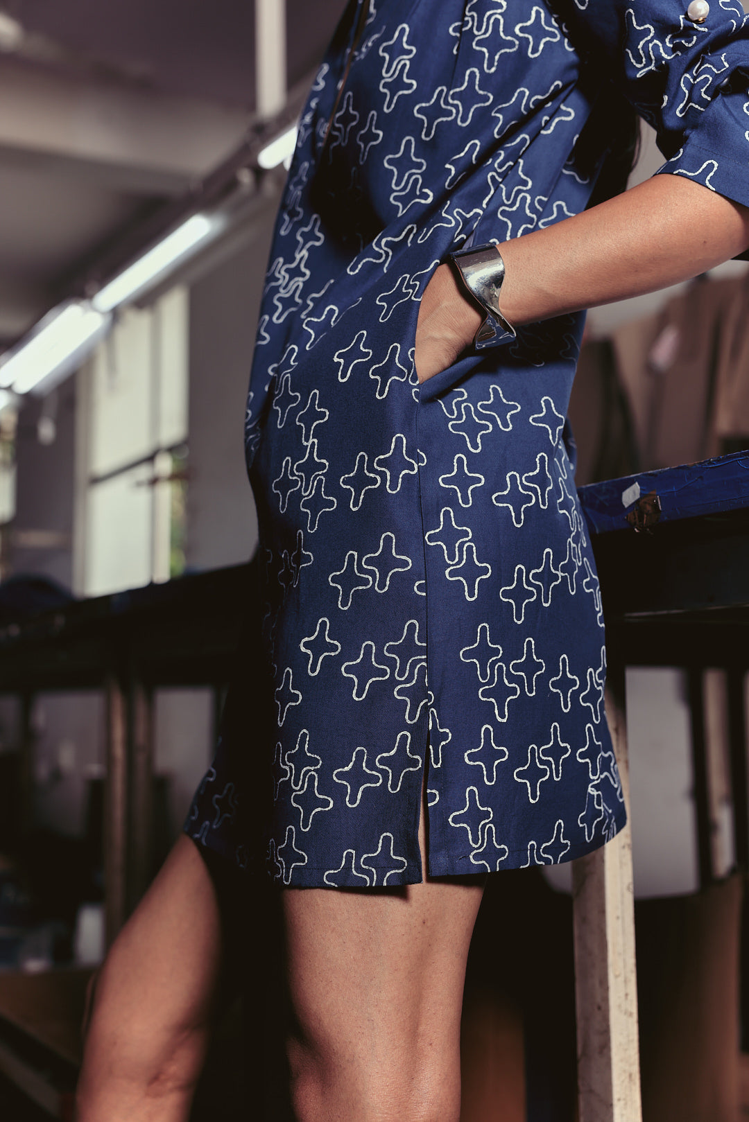 The Ease Pleat Dress