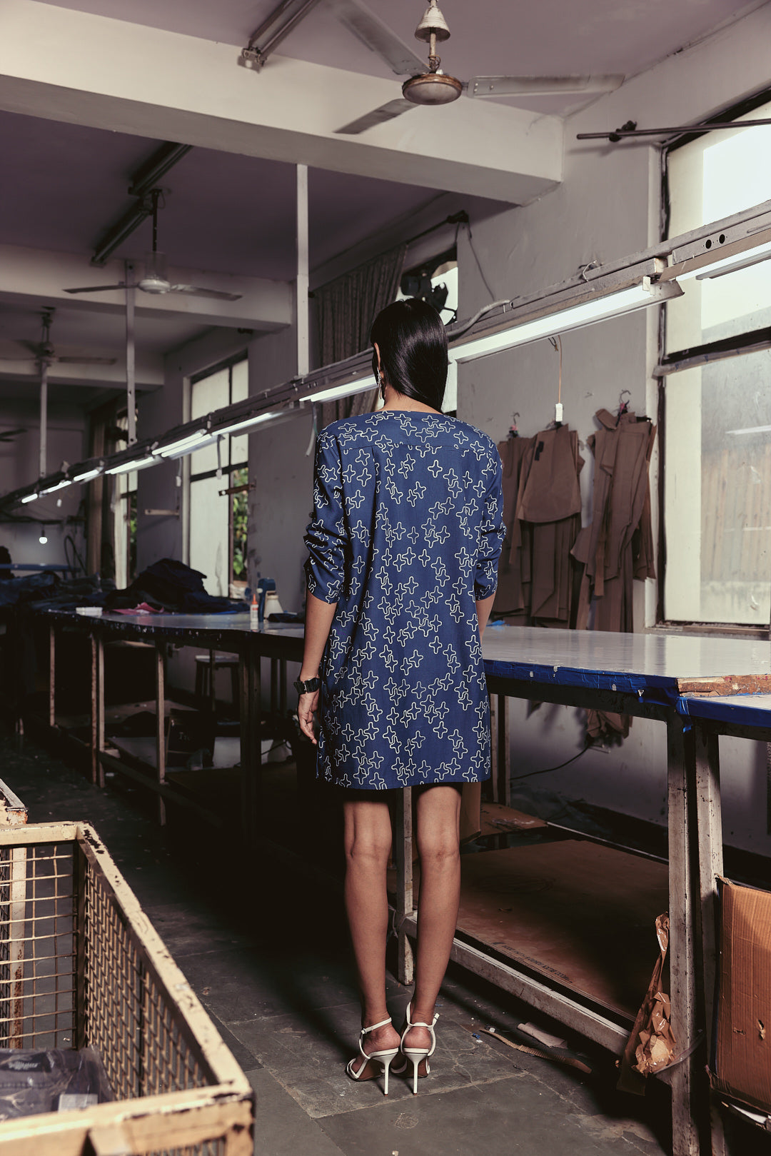 The Ease Pleat Dress