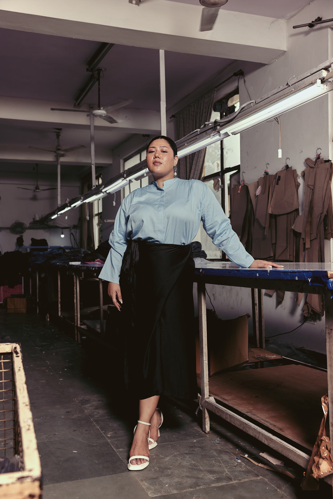 The Ease Pleat Shirt