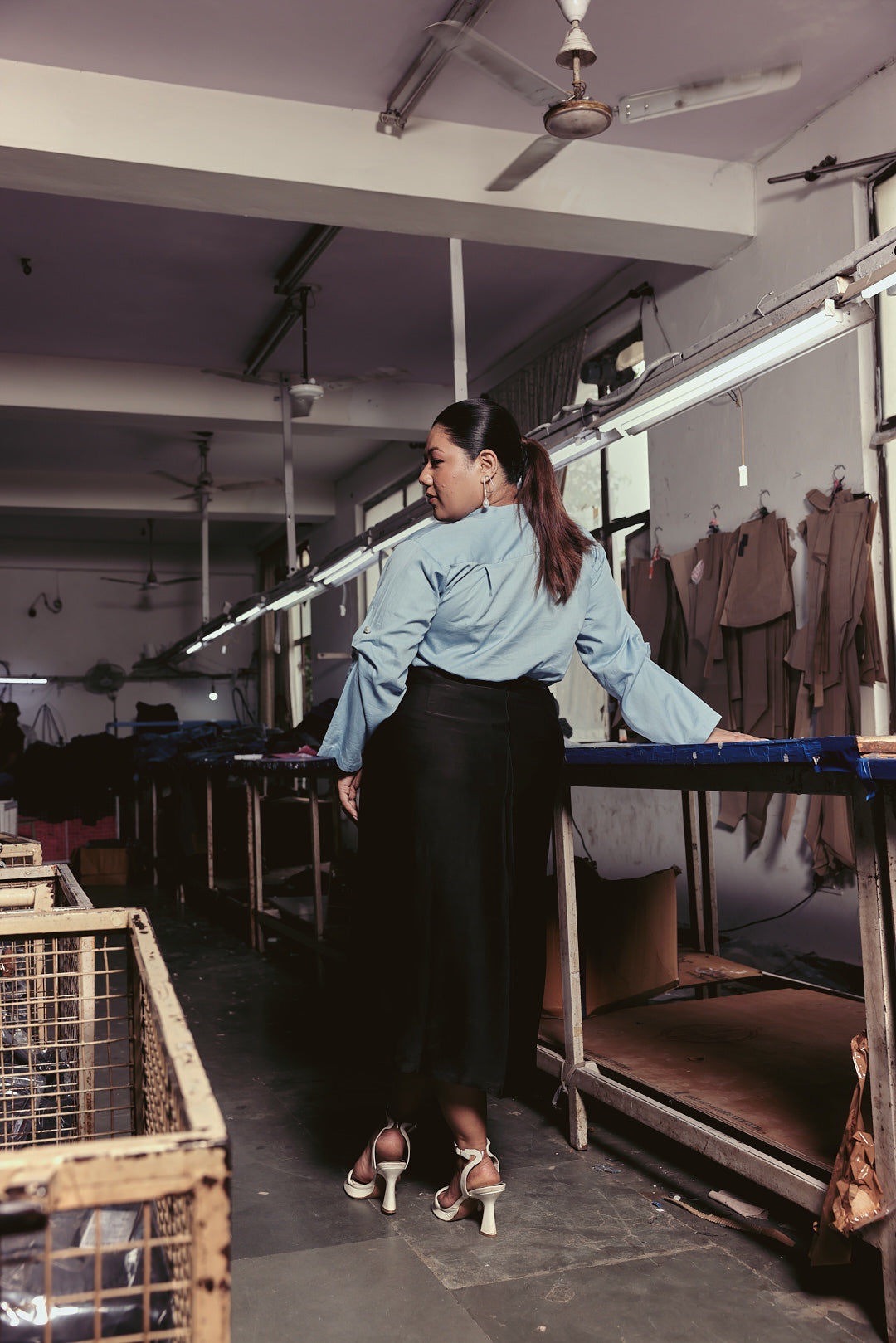 The Ease Pleat Shirt