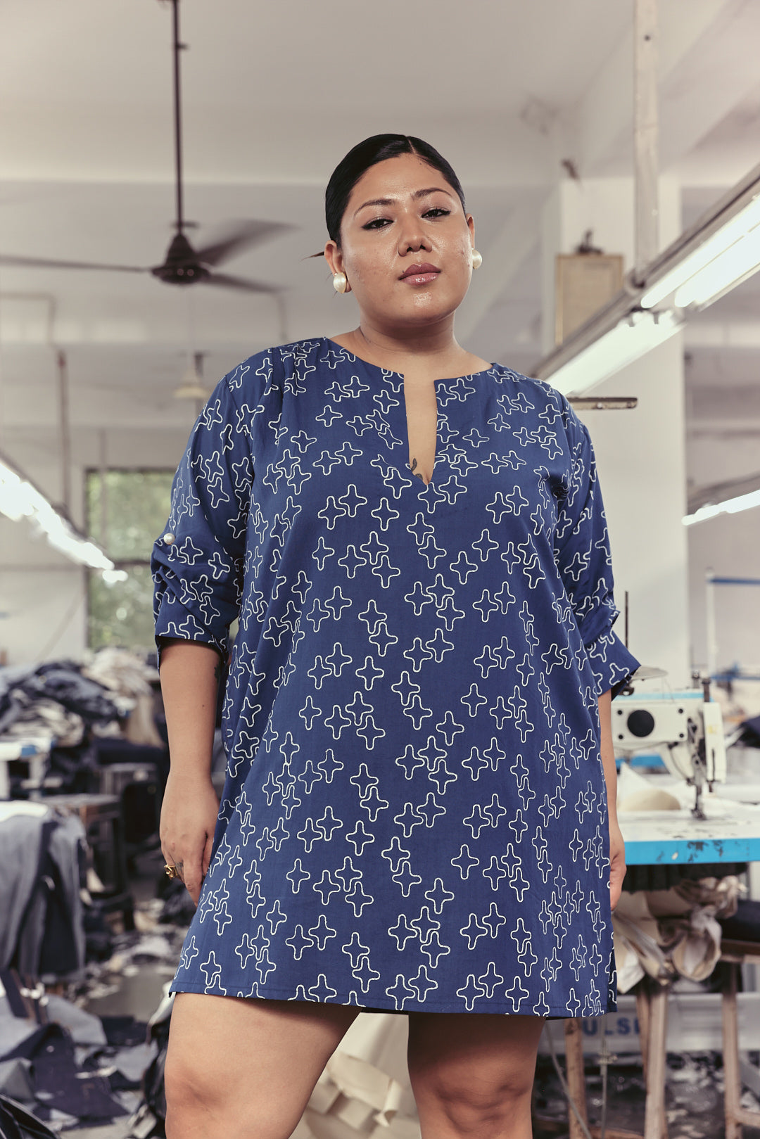 The Ease Pleat Dress