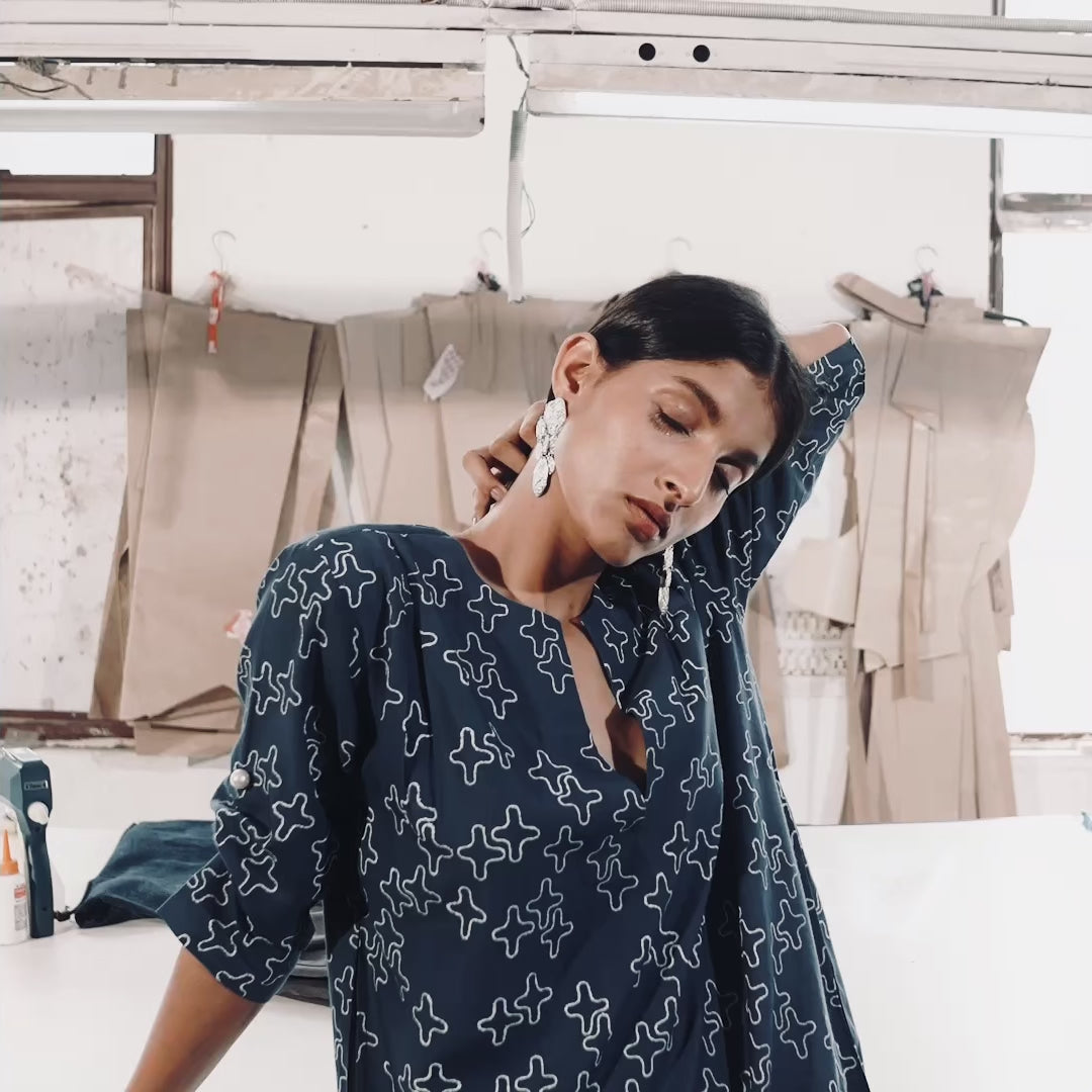 The Ease Pleat Dress